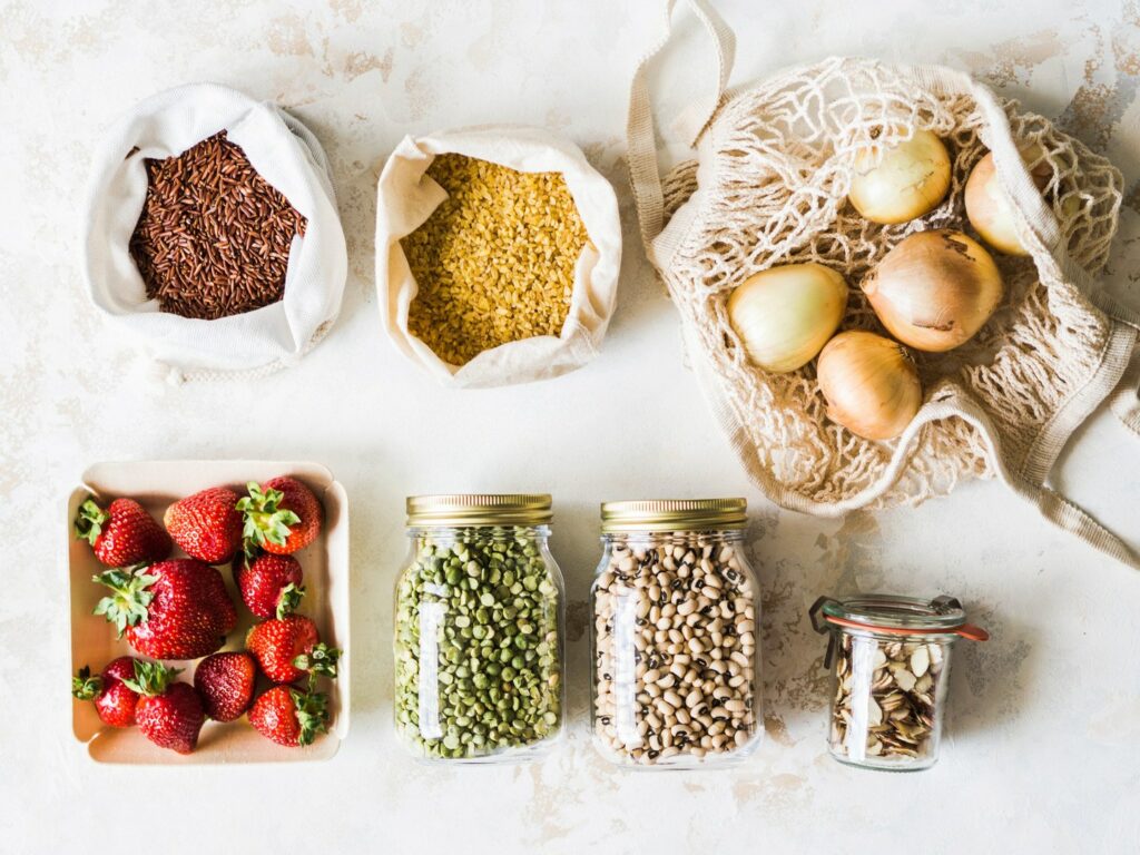 Vegan weekmenu
