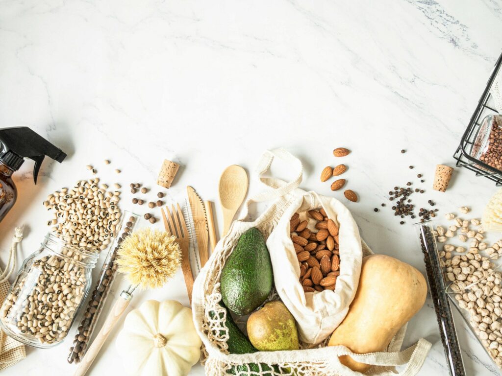 Vegan weekmenu