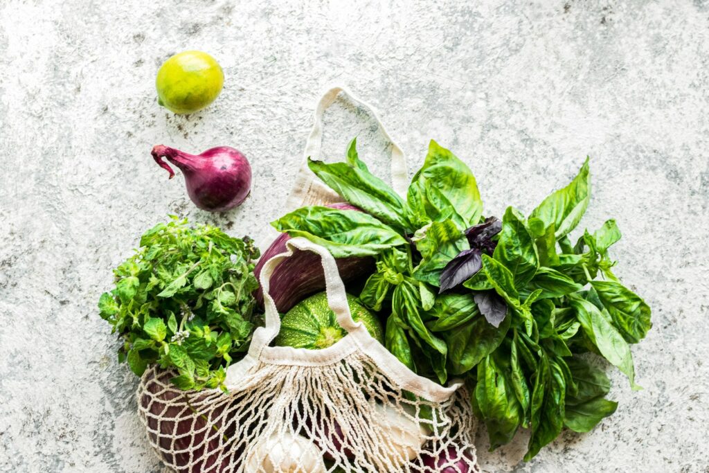Vegan weekmenu