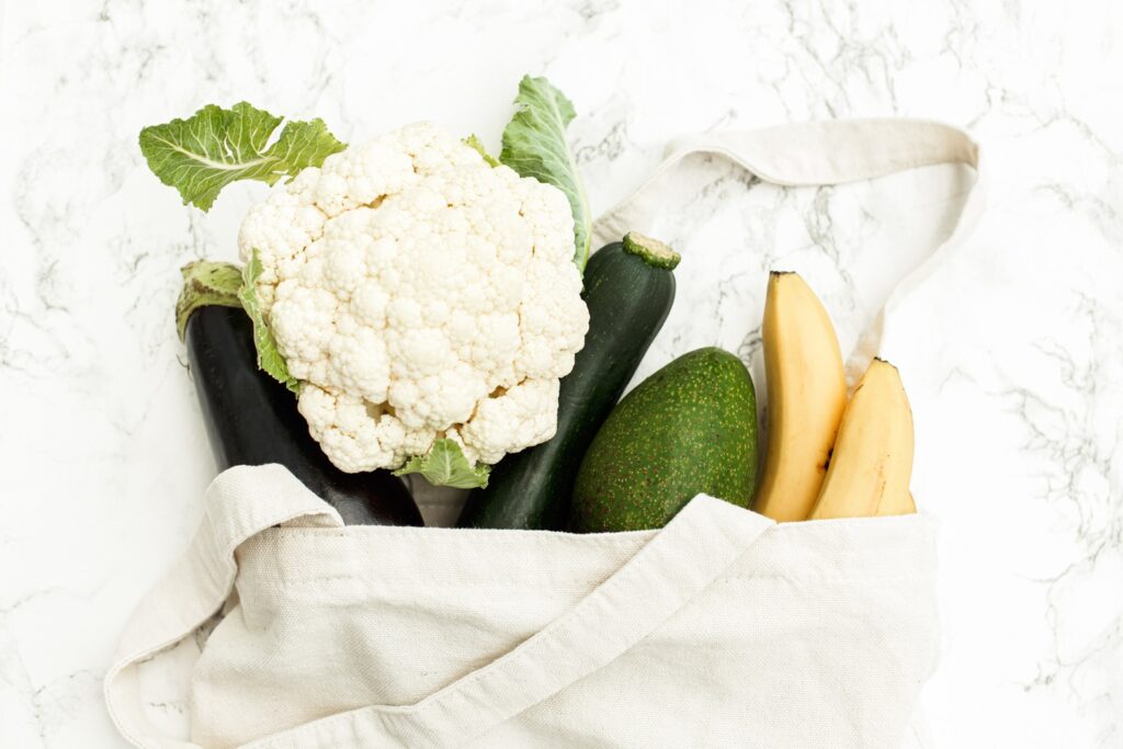 Vegan weekmenu