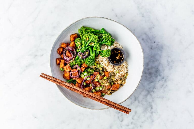 Roerbak met tempeh