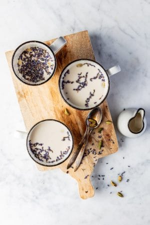 Lavendel moon milk - recept